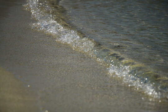 Gentle Wave on the Shore of Lake Sevan, Armenia