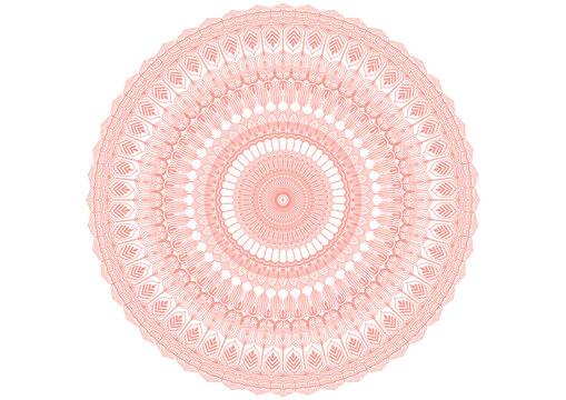 guilloche rosette for certificate