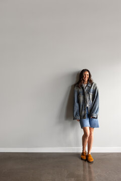 Confident in denim
