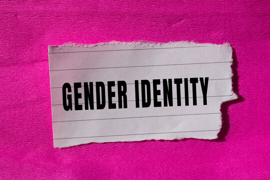 Gender Identity text concept photo