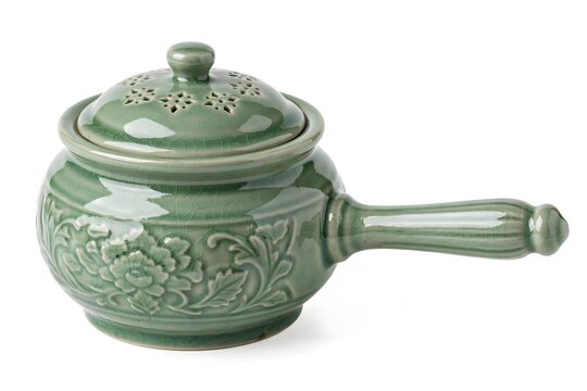 Ceramic Pot Studio Isolated