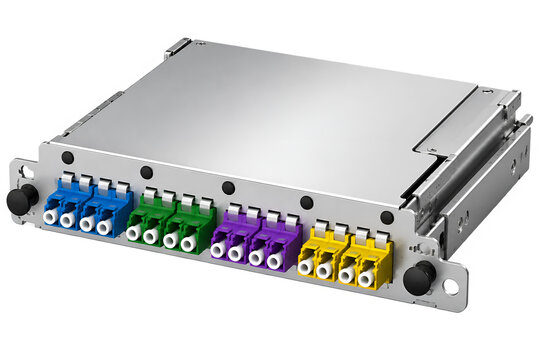 OADM Fiber Optic Cassette Module for Advanced Telecom Optical Network Infrastructure Transparent PNG