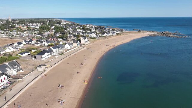 Batz-sur-Mer sur la presqu'&icirc;le du Croisic