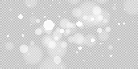 Naklejka premium Shimmering bokeh background with glowing fireworks, sparkling glitter and lens flare for christmas holiday or new year invitation banner. Luxury festive wallpaper. City night gold bokeh. Motion blur.