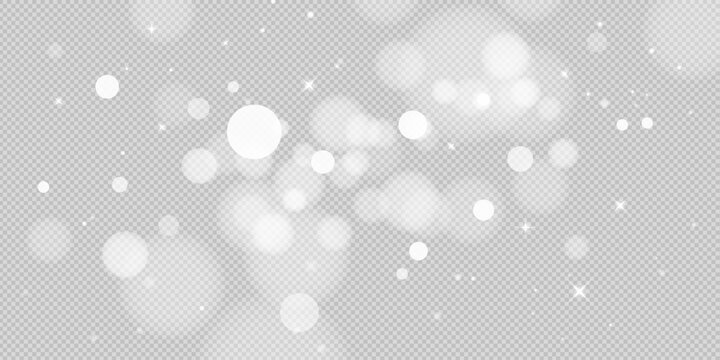 Shimmering bokeh background with glowing fireworks, sparkling glitter and lens flare for christmas holiday or new year invitation banner. Luxury festive wallpaper. City night gold bokeh. Motion blur.