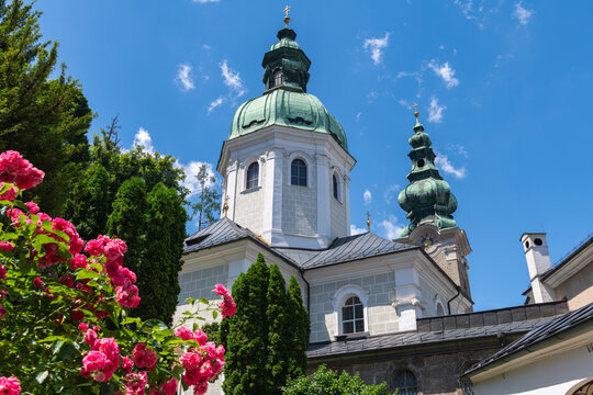The Abbey of St Peter in the centre of Salzburg, Austria