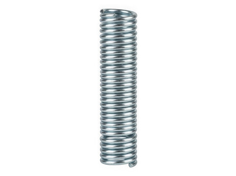 metal threaded rod steel fastening stud construction hardware isolated on transparent background