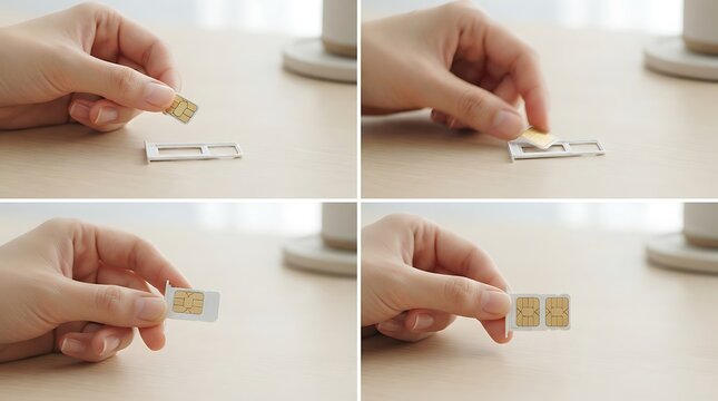 Hands assembling wooden puzzle blocks with precise, detailed craftsmanship in progress.