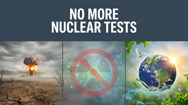 No More Nuclear Tests for a Safer Planet and Peaceful Future on International Day Against Nuclear Tests