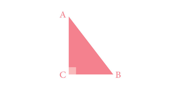 Triangle Shape in Geometry Mathematics.