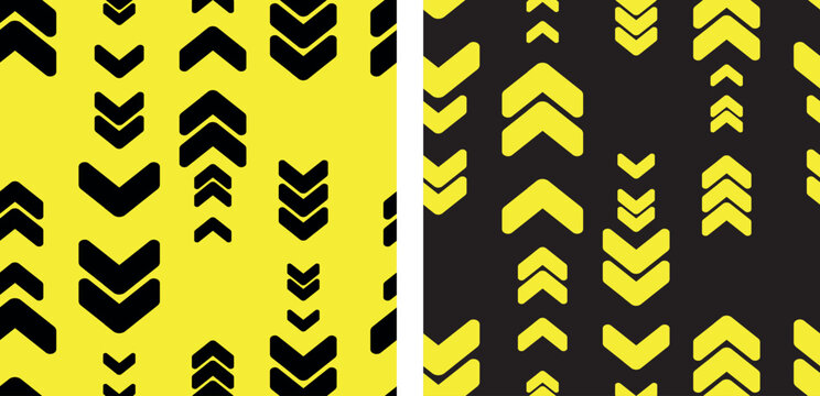 seamless pattern with traffic road sign