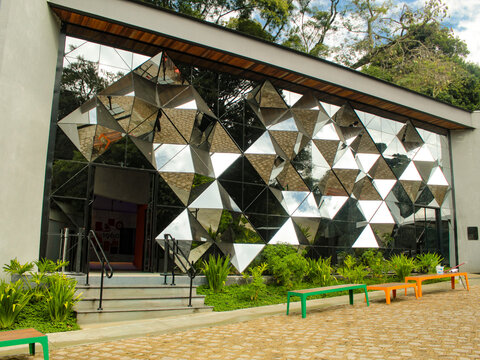 Curitiba, PR, Brazil, September 3, 2026. View of the Paulo Leminski Space, an exhibition area on Rua da M&uacute;sica, within Jaime Lerner Park in Curitiba, Paran&aacute;, Brazil.