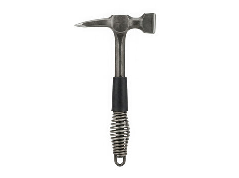 metal chipping hammer welding slag removal hand tool isolated on transparent background