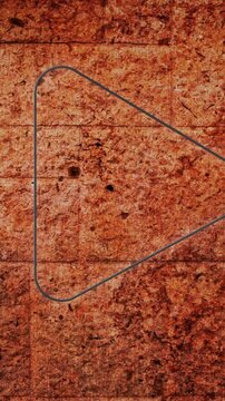 Heart neon sign on brick wall 4k