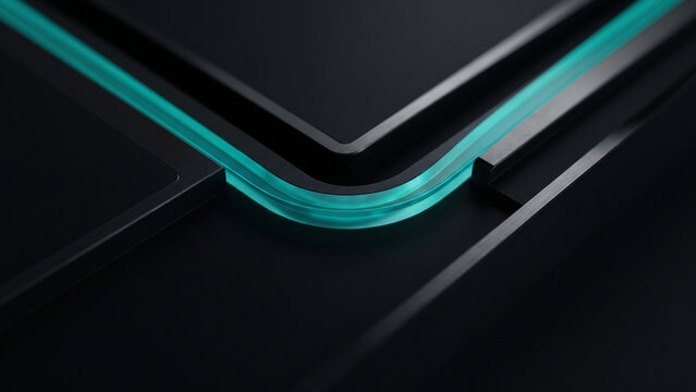 Extreme Macro of Silicon Photonic Waveguide Routing Light Through Semiconductor 