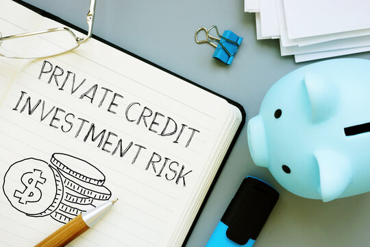 Private Credit Investment Risk Concept, Assessing Default, Illiquidity, Leverage and Valuation Risks in Private Lending, Direct Loans and Alternative Fixed Income Investment Portfolios
