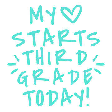 Third grade school love design