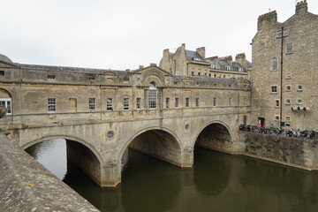 Fototapeta premium Pulteney Bridge over the River Avon, Bath, England