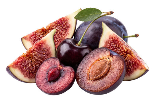 Fresh autumn fruits composition