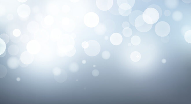 Luxury christmas and new year background featuring white glowing bokeh, glitter light sparkle, shimmering particle, lens flare and shiny star. Festive city night bokeh texture and sparkling fireworks.