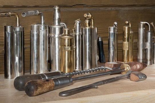 Vintage Blow Torches and Soldering Tools