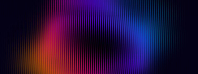Obraz premium Glass gradient background, Abstract vertical light streaks with vibrant gradient color transitions
