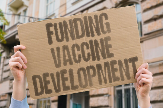 "Funding vaccine development" Funding for vaccine development. CEPI. FUNDING. MILLION. MVA. VACCINE.