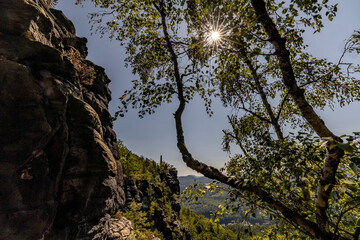 Lilienstein, Tafelberg, Elbsandsteingebirge, Nationalpark Sächsische Schweiz, Sachsen, Deutschland, 27.08.2026  © Peter Engelke