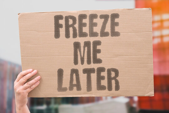 "Freeze me later" Cryonics and digital mind uploading. CRYONICS. DIGITAL. IMMORTALITY. PRESERVATION. CONSCIOUSNESS.