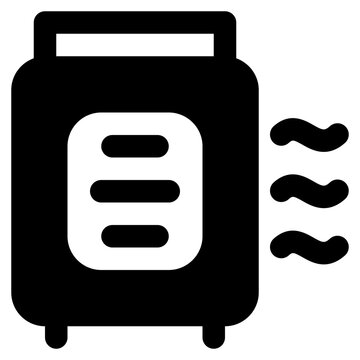 heater icon illustration