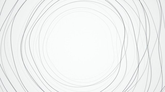 Concentric circular lines rotating seamless loop motion background