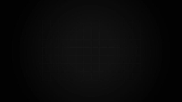 Minimalist Level Up Motion Graphic Animation on Dark Grid Background