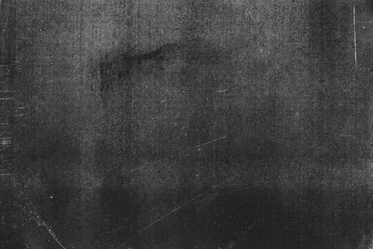 Photocopier scanner texture with smudged noise and grunge effect, black and white retro film overlay for old photo editing, posters, print effects and creative design.