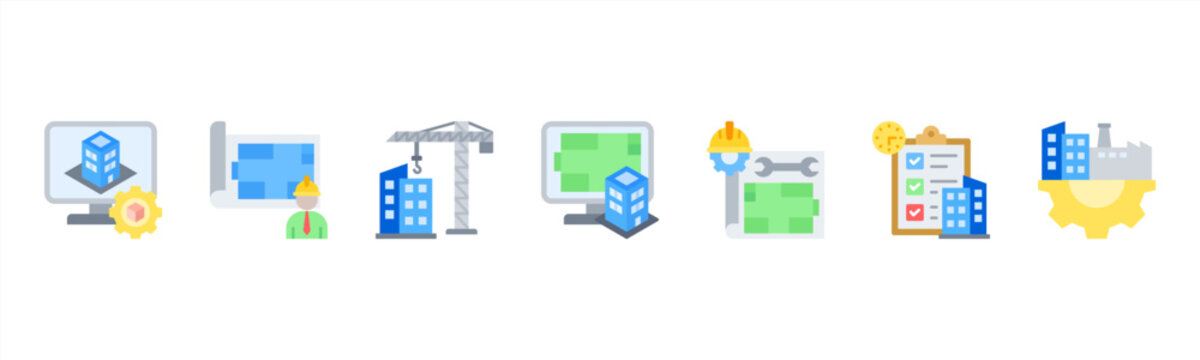 BIM web banner featuring Modeling, Architecture, Construction, Design, Engineering, Planning, and Infrastructure for building information modeling systems.