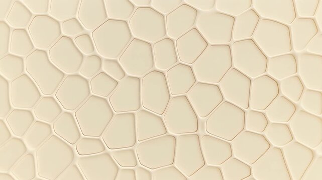 Voronoi Cell Growth Organic Background