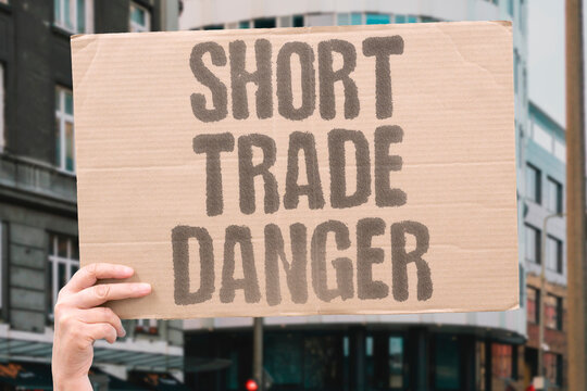 "Short trade danger" Shorting crypto has unlimited downside. SHORT. TRADE. DANGER. UNLIMITED. DOWNSIDE.