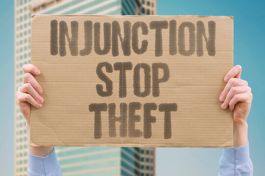 "Injunction stop theft" Court order halts fund misappropriation. INJUNCTION. STOP. THEFT. COURT. ORDER.