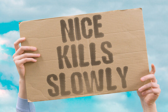 "Nice kills slowly" Chronic agreeableness leads to burnout. NICENESS. BURNOUT. RESENTMENT. FATIGUE. AGREEABLENESS.