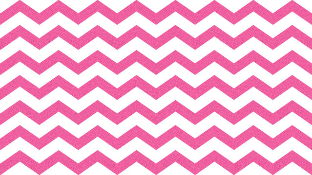 Hot Pink pink Chevron Seamless Pattern Vector texture on Transparent Background, PNG. Modern aesthetic barbie pink herringbone pattern backdrop for trendy fashion textiles, retro wallpapers, scrapbook