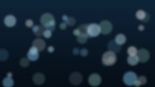 Soft bokeh circle swarm background