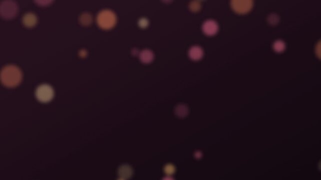 Warm bokeh cascade abstract background