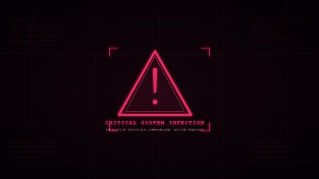 code password hacking effect Danger Virus Critical Alert Frame System Hack HD