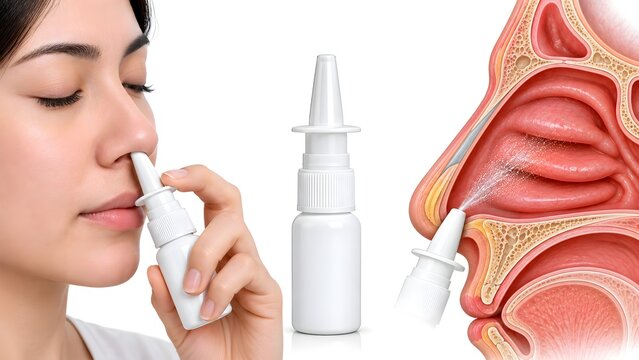 Nasal Spray Intranasal Drug Delivery and Nasal Anatomy