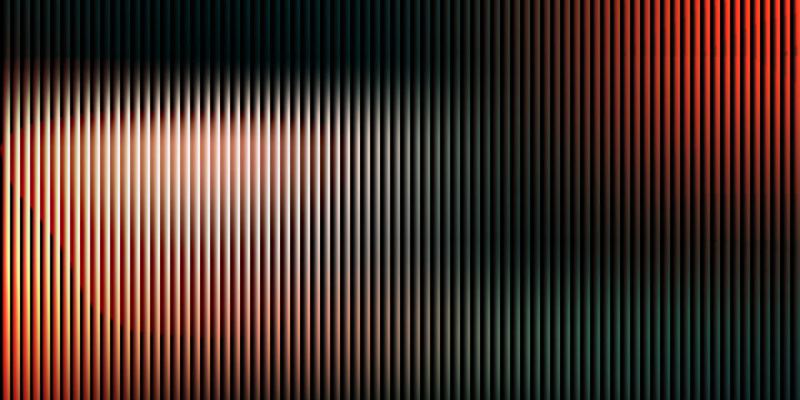 Abstract background with vertical lines and gradient lighting effect, modern texture with red and dark tones