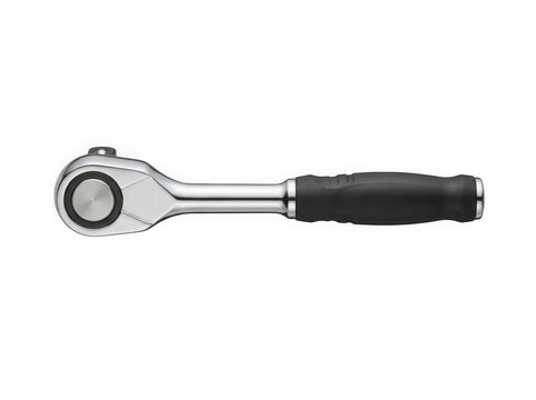 metal ratcheting socket wrench automotive mechanic hand tool isolated on transparent background
