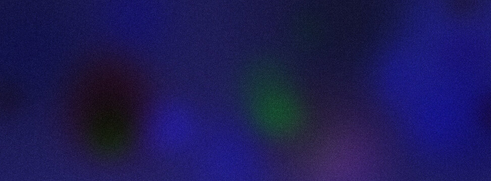 Dark blue noise background with soft colorful ambient light spots for electronic music banner.