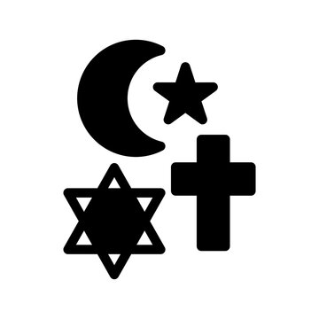 Religion Icon Vector Symbol Design Illustration