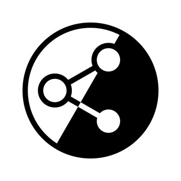Dont Share Icon Vector Symbol Design Illustration