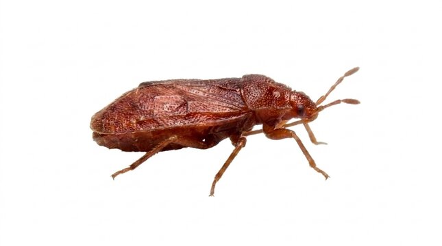 Laccifer lacca lac insect bug isolated on a white background