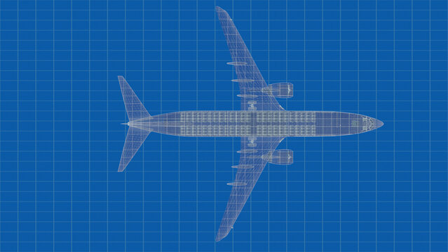 Airplane Blueprint Design